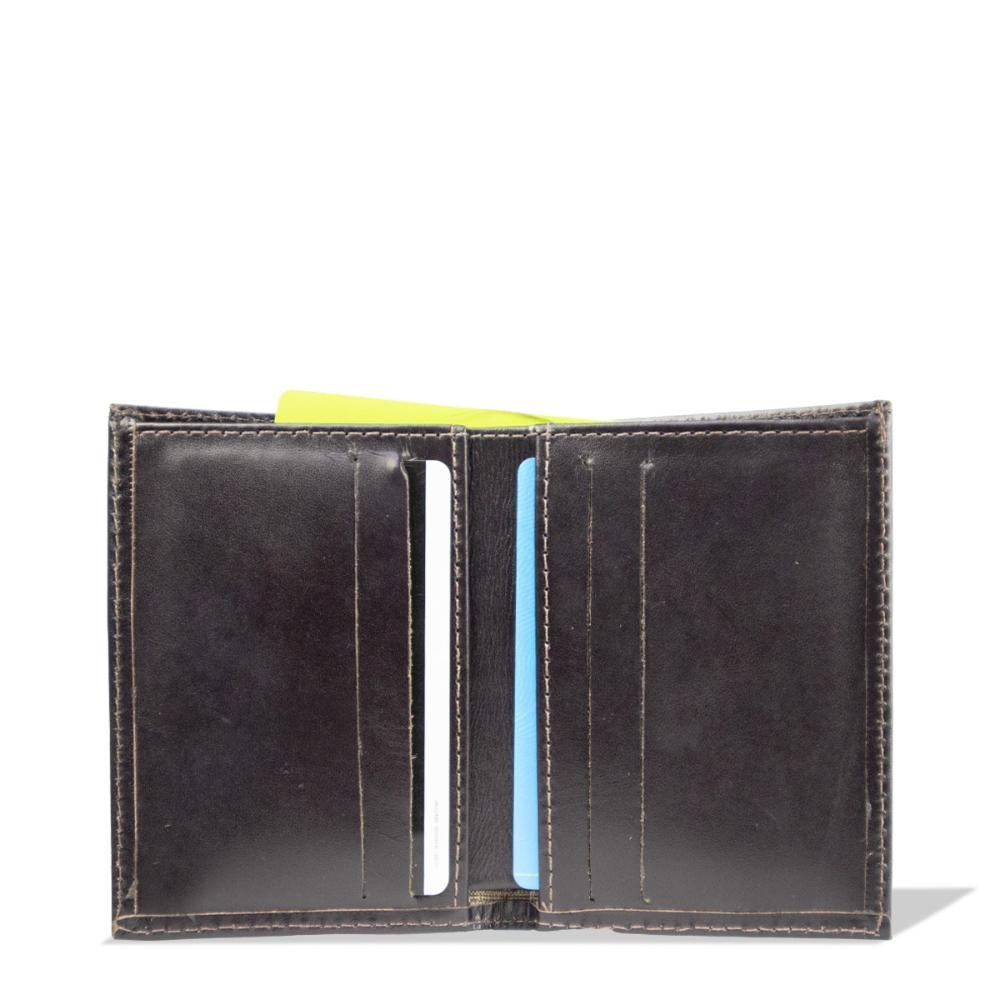 Porta Documentos Masculina Em Couro PC127-2A Stradda Café 3