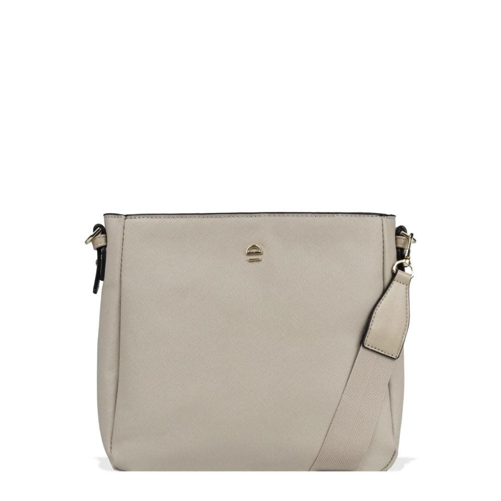 Bolsa Transversal Feminina Saffiano Le Postiche