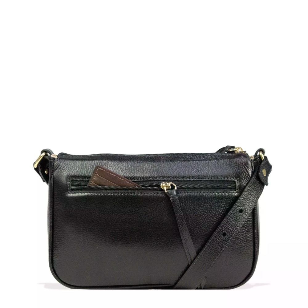 Bolsa Transversal Casual Feminina Le Postiche Preto 5