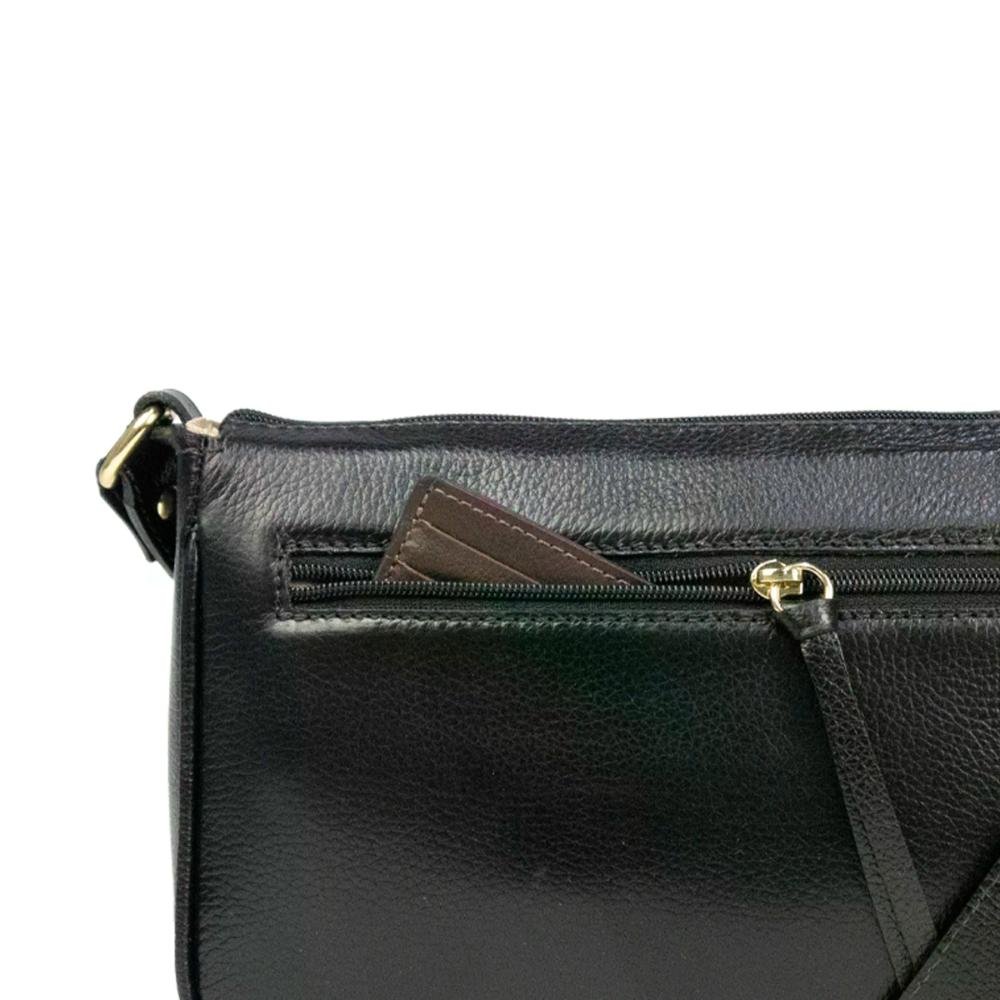 Bolsa Transversal Casual Feminina Le Postiche Preto 6