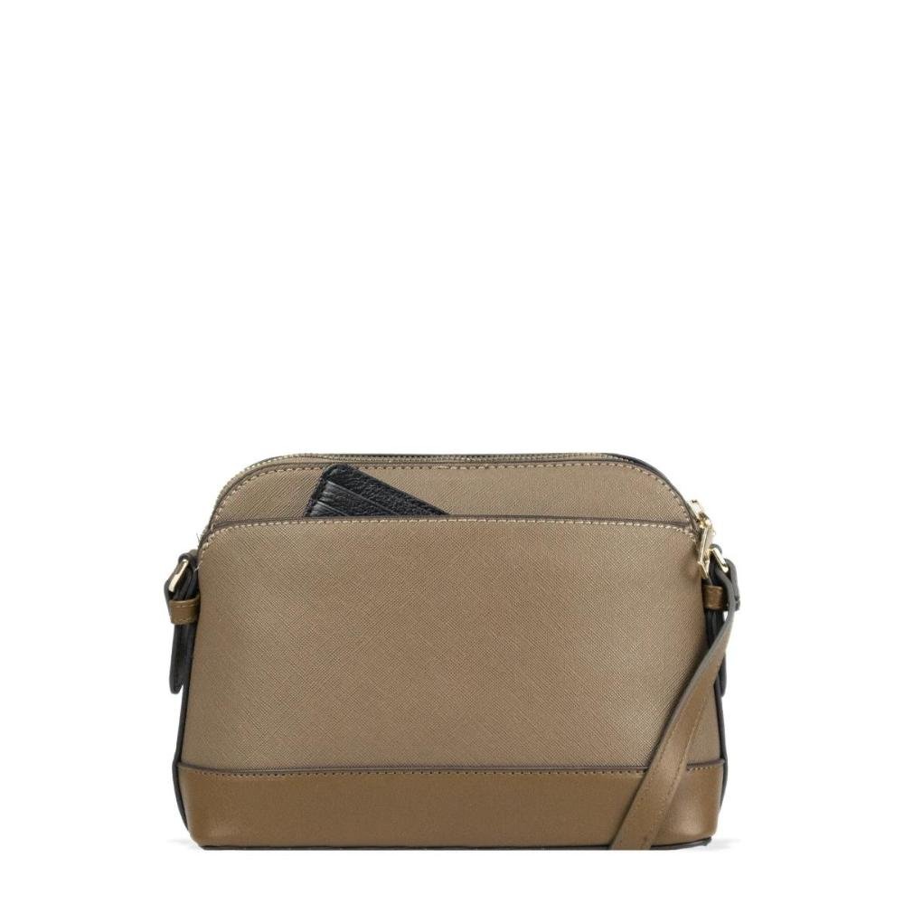 Bolsa Transversal Feminina Saffiano Le Postiche Marrom 2