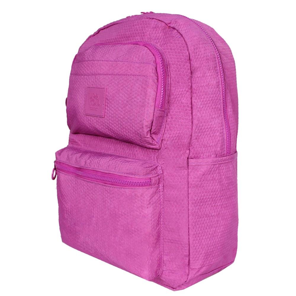 Mochila Crinkle Juvenil Luxcel Pink 2