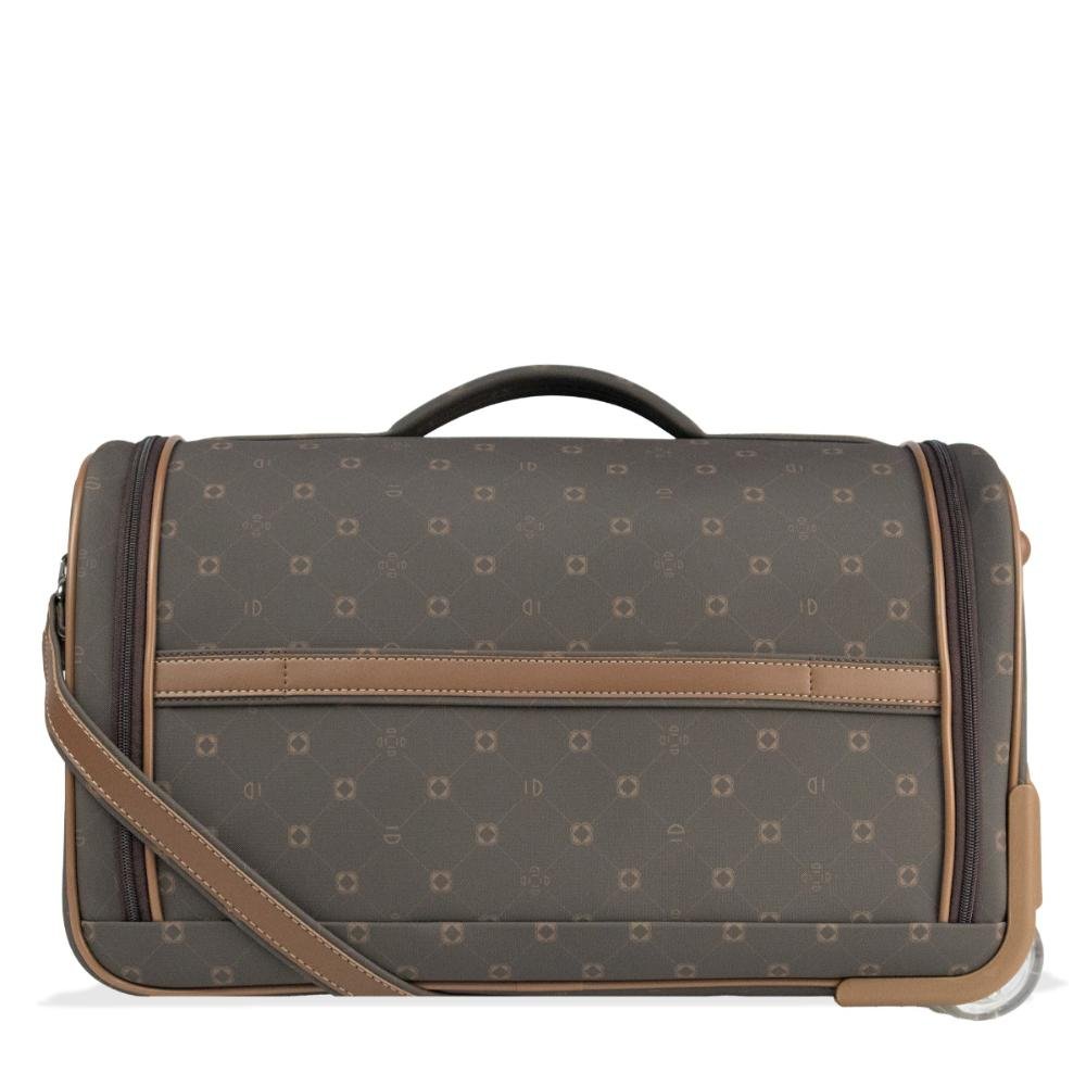 Bolsa de Viagem com Rodas Monograma Le Postiche by Lansay Marrom 5