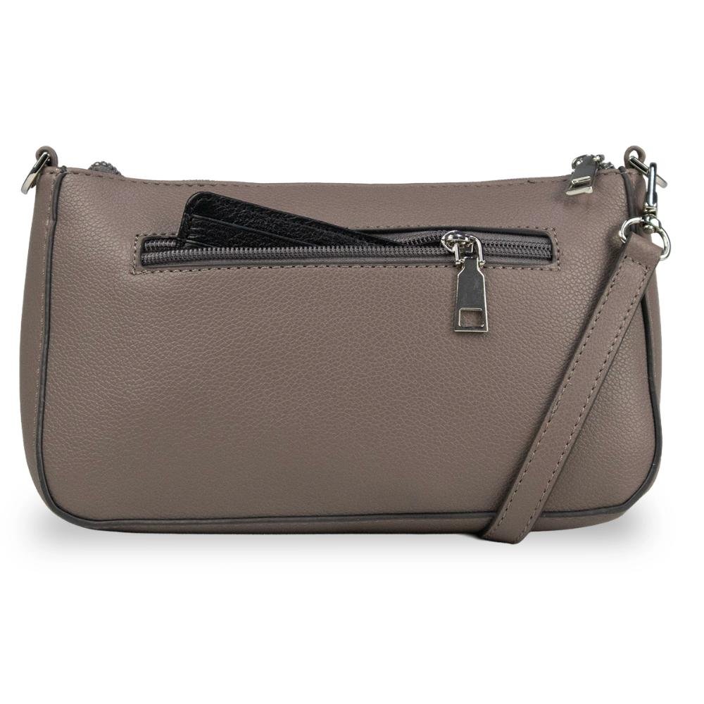 Bolsa Ombro Alça Dupla Minifloater Le Postiche Camel 4