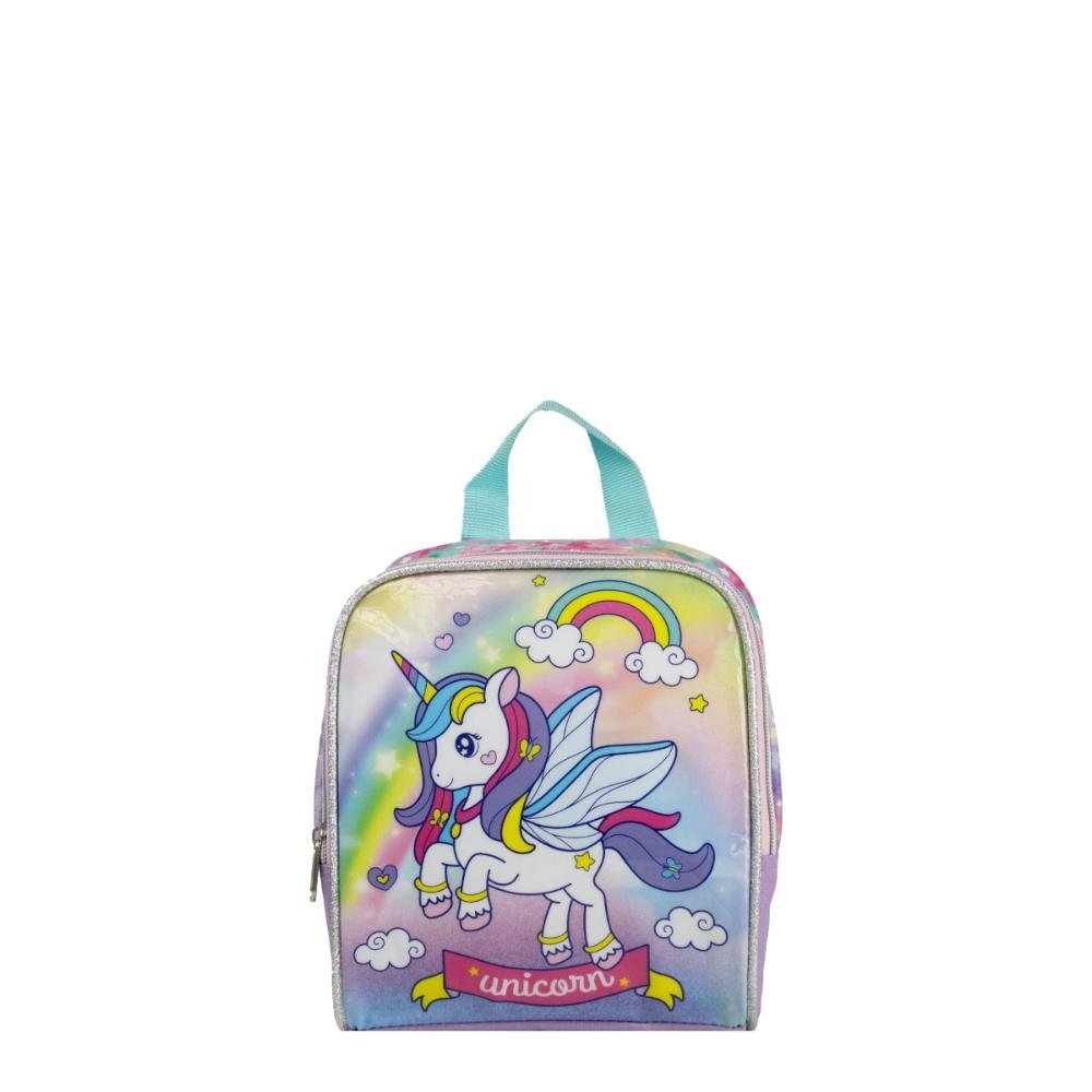 Lancheira Unicórnio Infantil LA41371 Seanite
