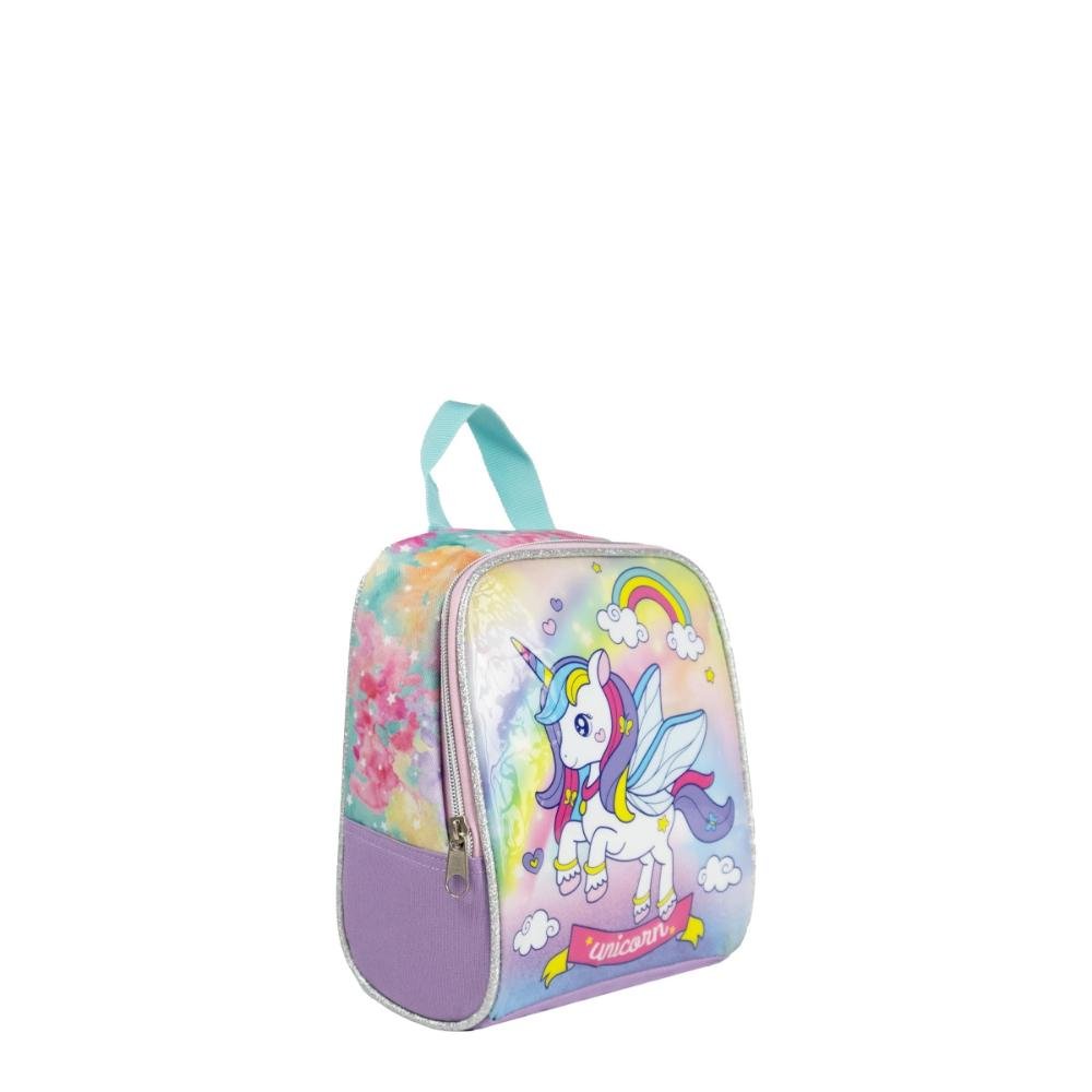Lancheira Unicórnio Infantil LA41371 Seanite Multicores 3