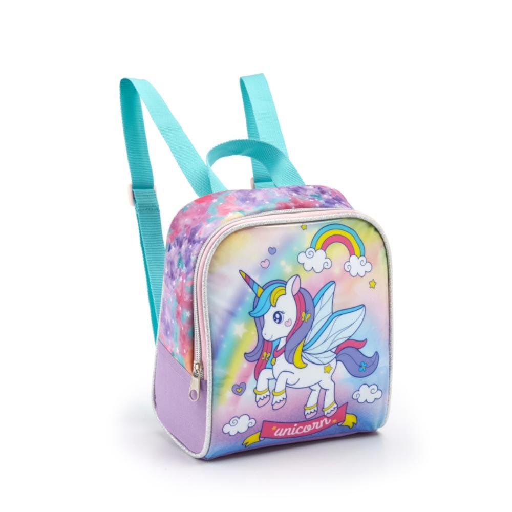Lancheira Unicórnio Infantil LA41371 Seanite Multicores 5