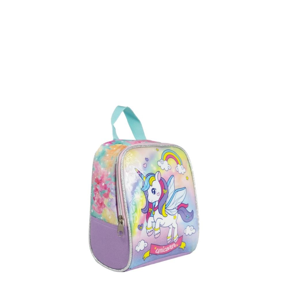 Lancheira Unicórnio Infantil LA41371 Seanite Multicores 9