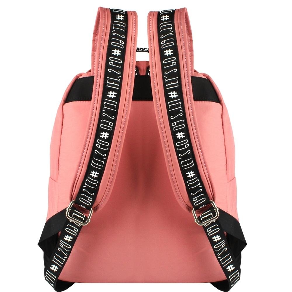 Mochila Casual hashtag Let's Go Rosa 2