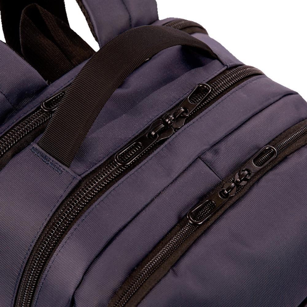 Mochila Notebook 15,6" 3 Compartimentos Sestini Prime Preto 14