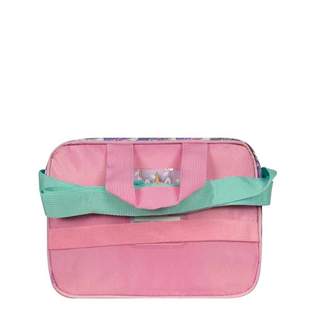 Lancheira Unicórnio Infantil Luxcel Lilás 3