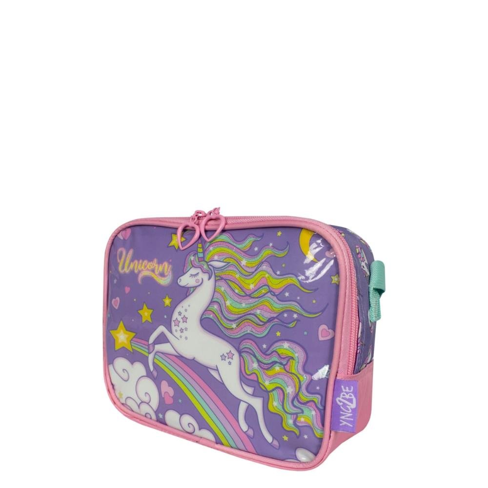 Lancheira Unicórnio Infantil Luxcel Lilás 7