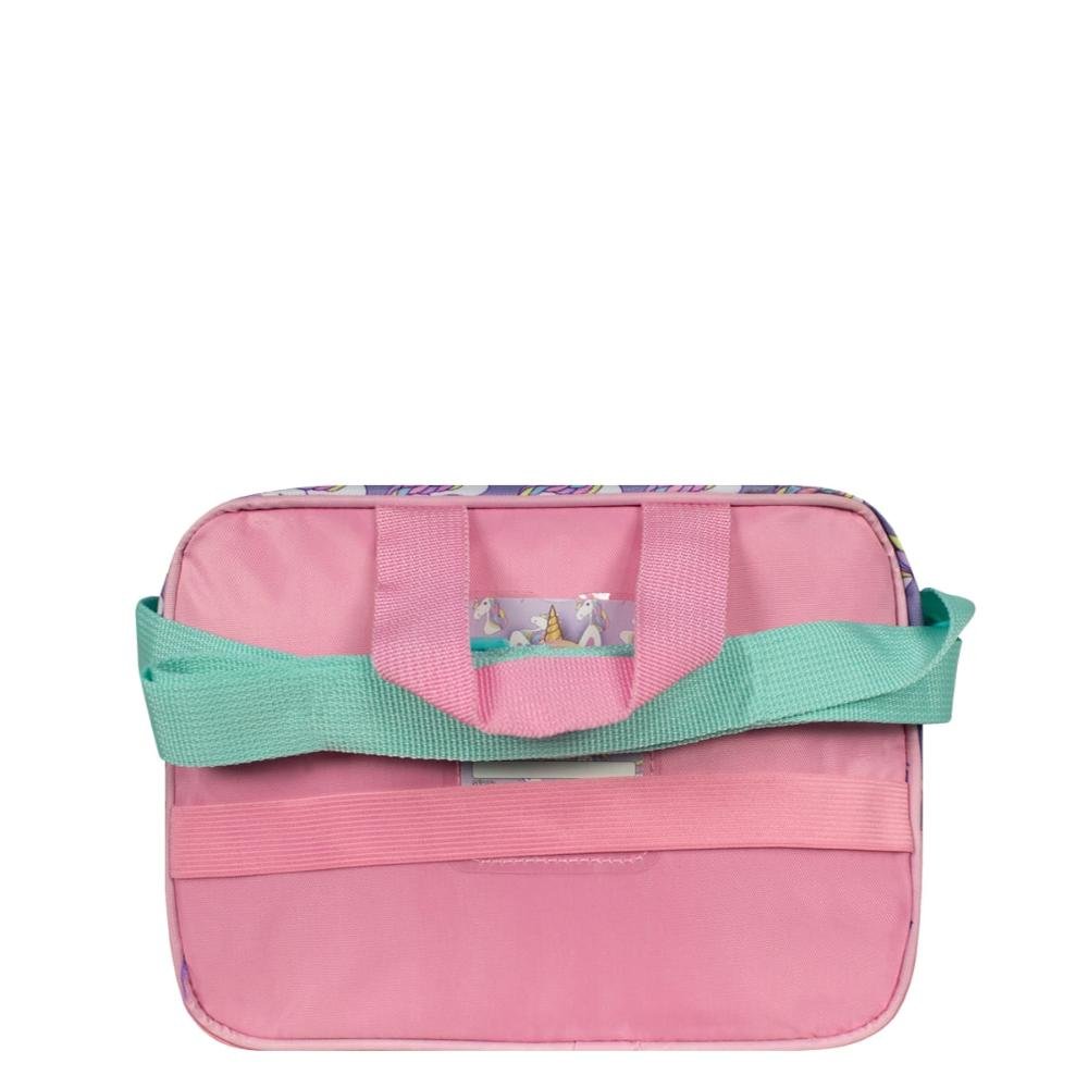 Lancheira Unicórnio Infantil Luxcel Lilás 8