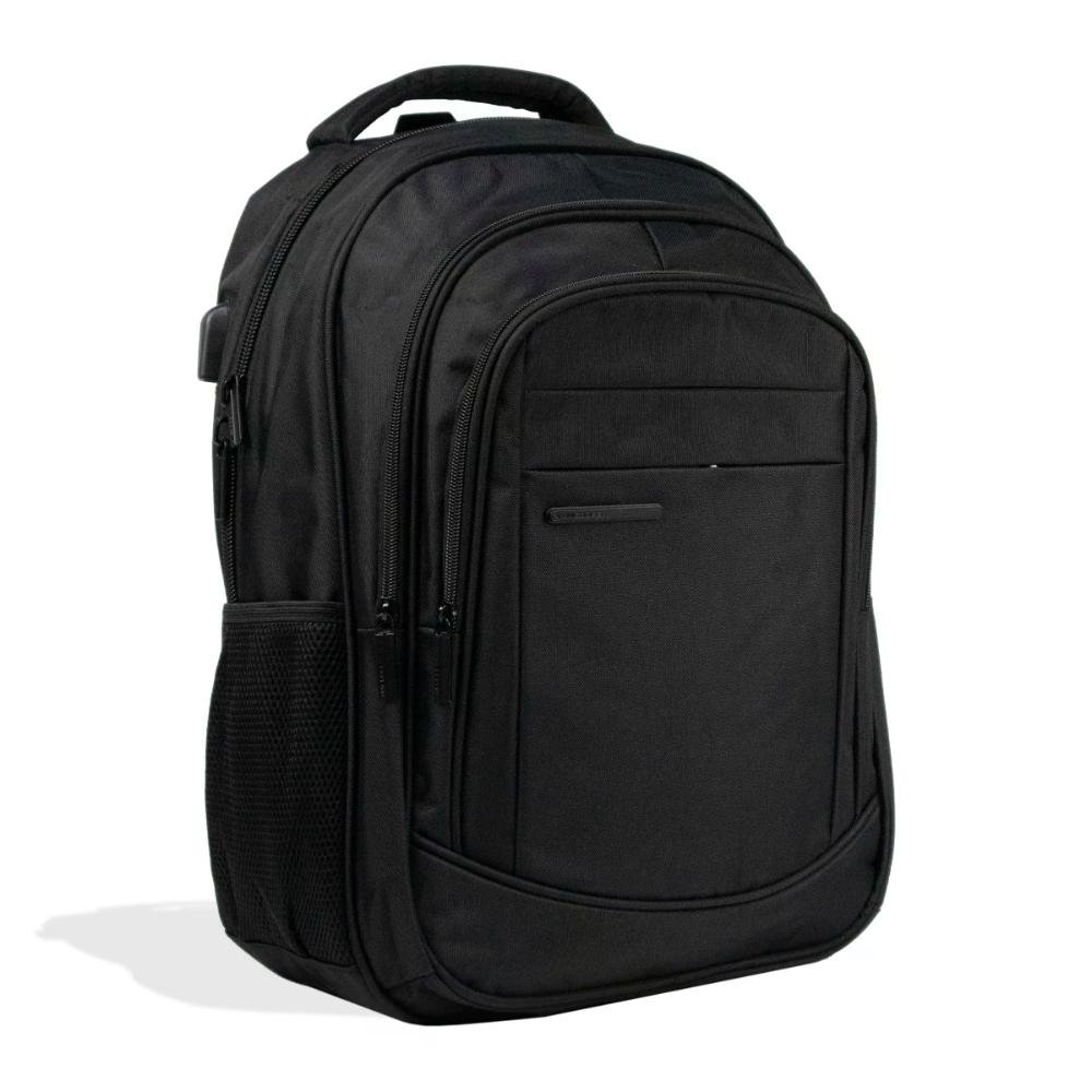 Mochila Notebook 18" 3 Compartimentos Unicross Preto 3