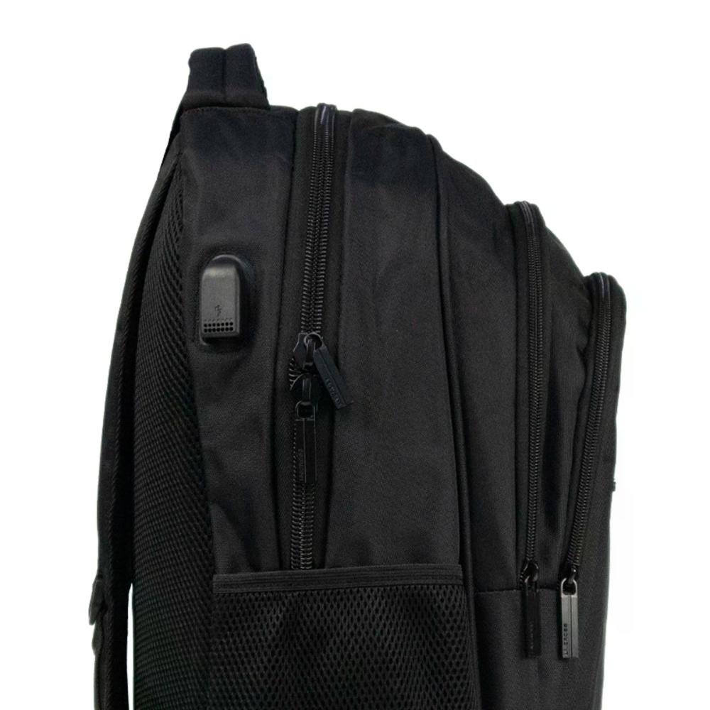 Mochila Notebook 18" 3 Compartimentos Unicross Preto 4