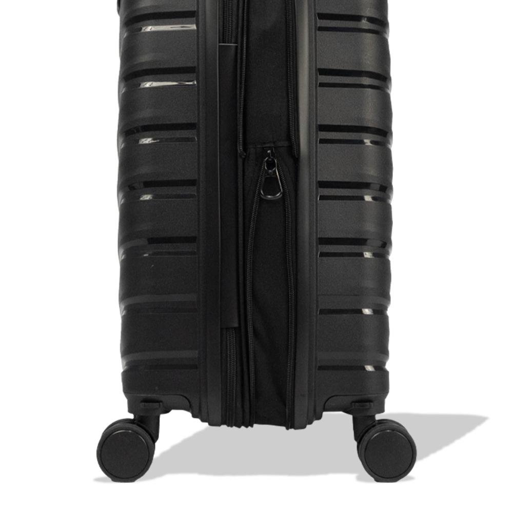 Mala Pequena de Bordo 10kg Polipropileno Rodas Giro 360° Victoria Travel Blue Preto 7