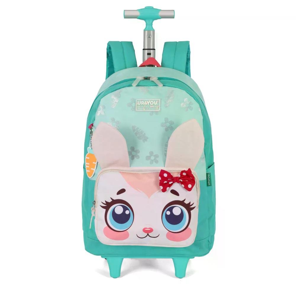 Mochila de Rodinha Juvenil Bichos Fofos Up4you