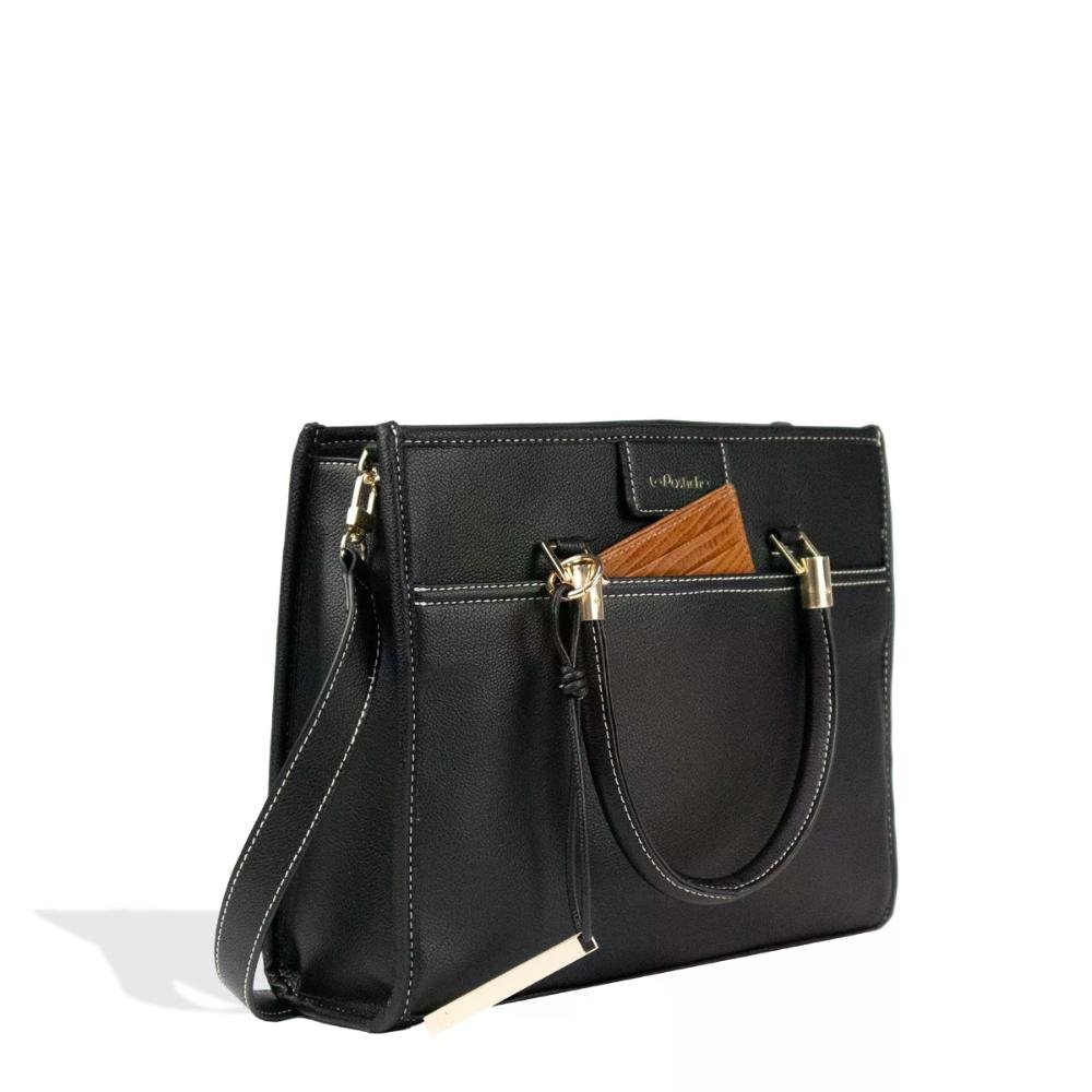 Bolsa Handbag MiniFloater Elegance Le Postiche Preto 2