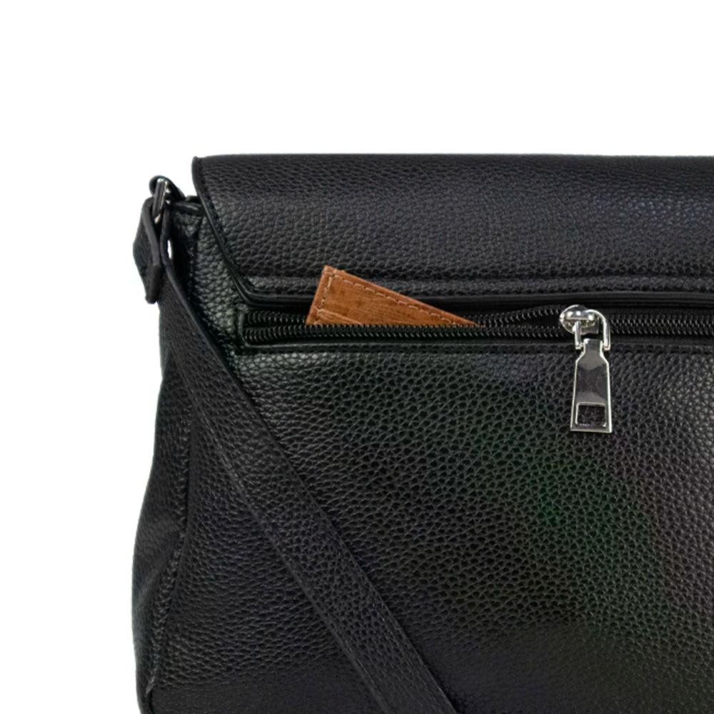 Bolsa Tampa Floater Elegance Le Postiche Preto 5
