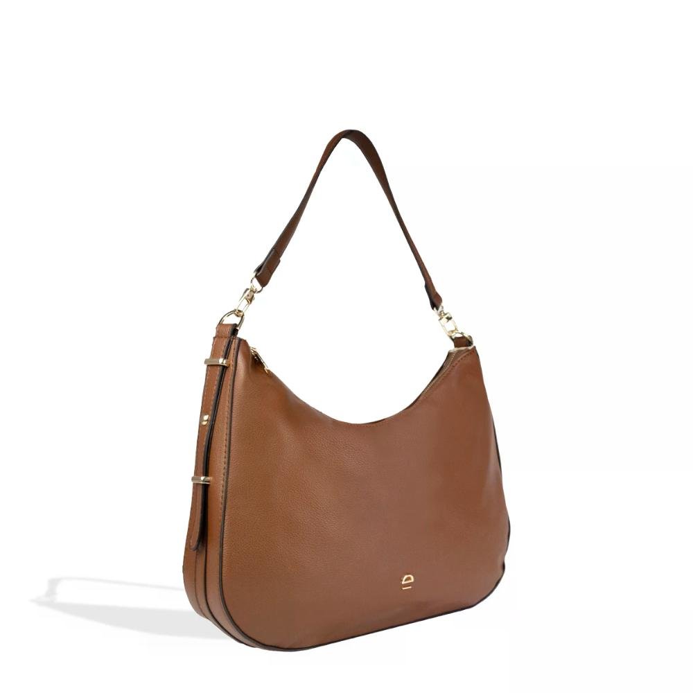Bolsa Ombro MiniFloater Essence Le Postiche Marrom 2