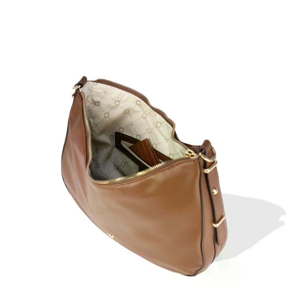 Bolsa Ombro MiniFloater Essence Le Postiche Marrom 5