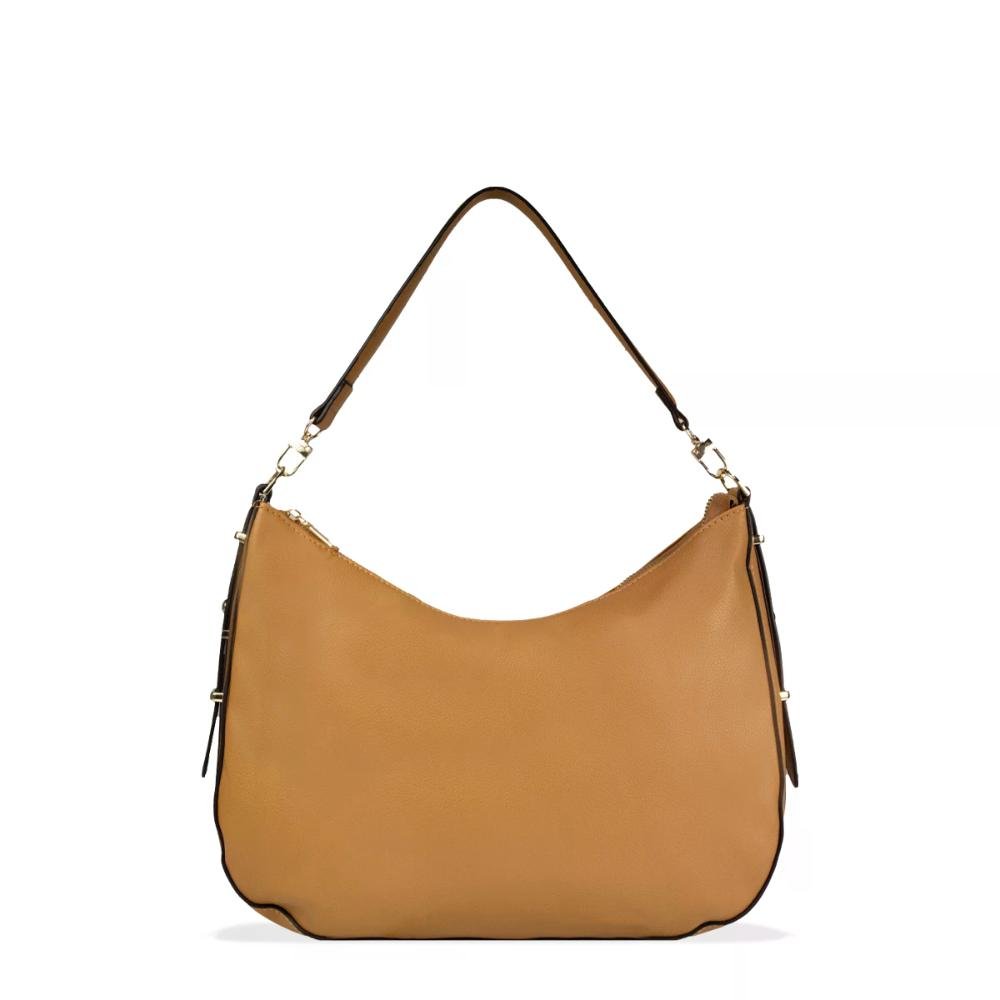 Bolsa Ombro MiniFloater Essence Le Postiche Camel 4