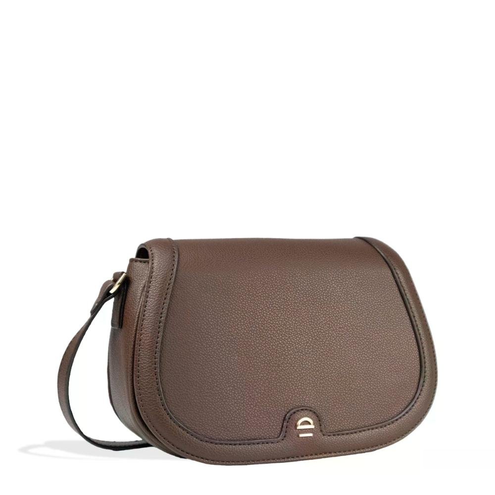 Bolsa Mini Floater Essence Tampa Le Postiche Café 2