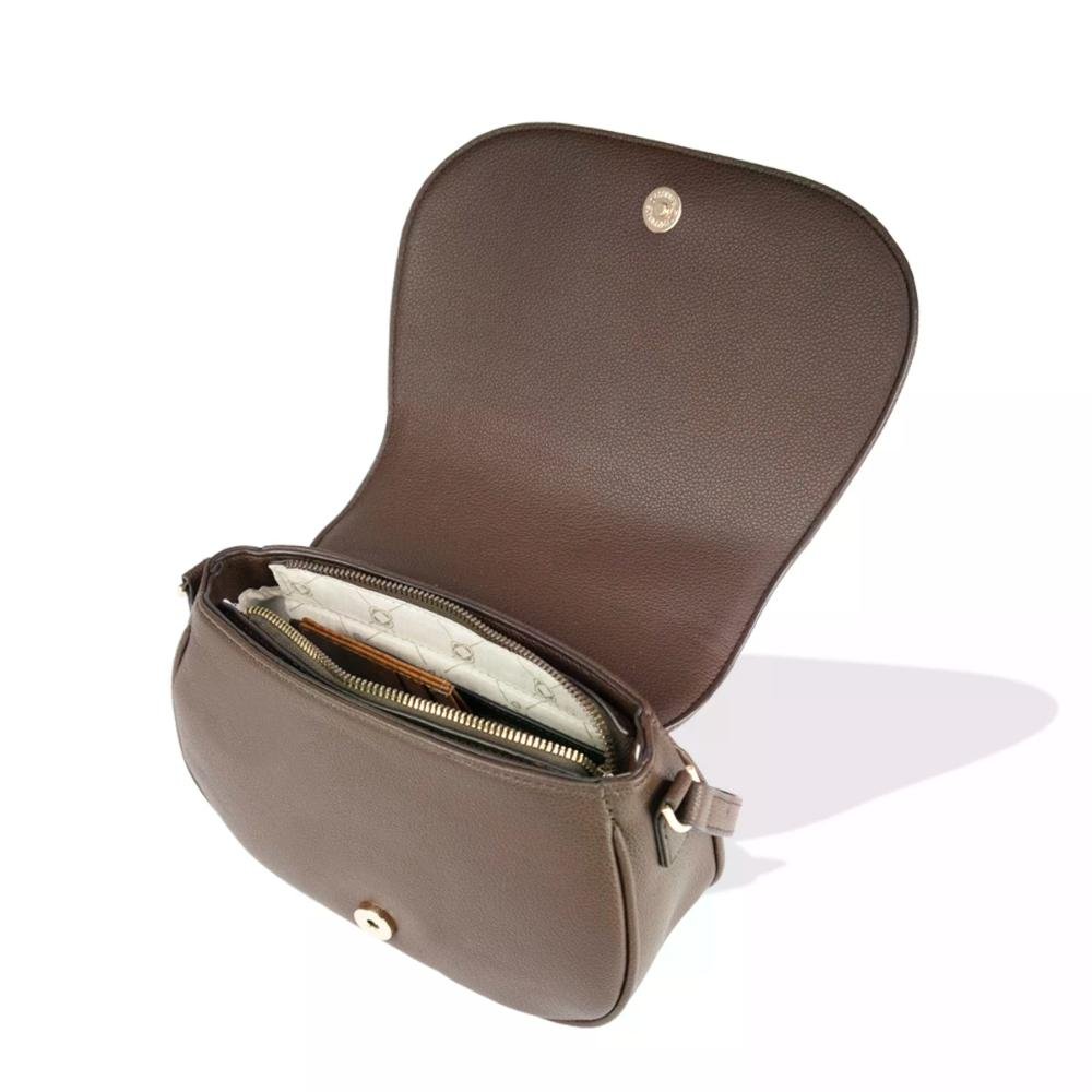 Bolsa Mini Floater Essence Tampa Le Postiche Café 3