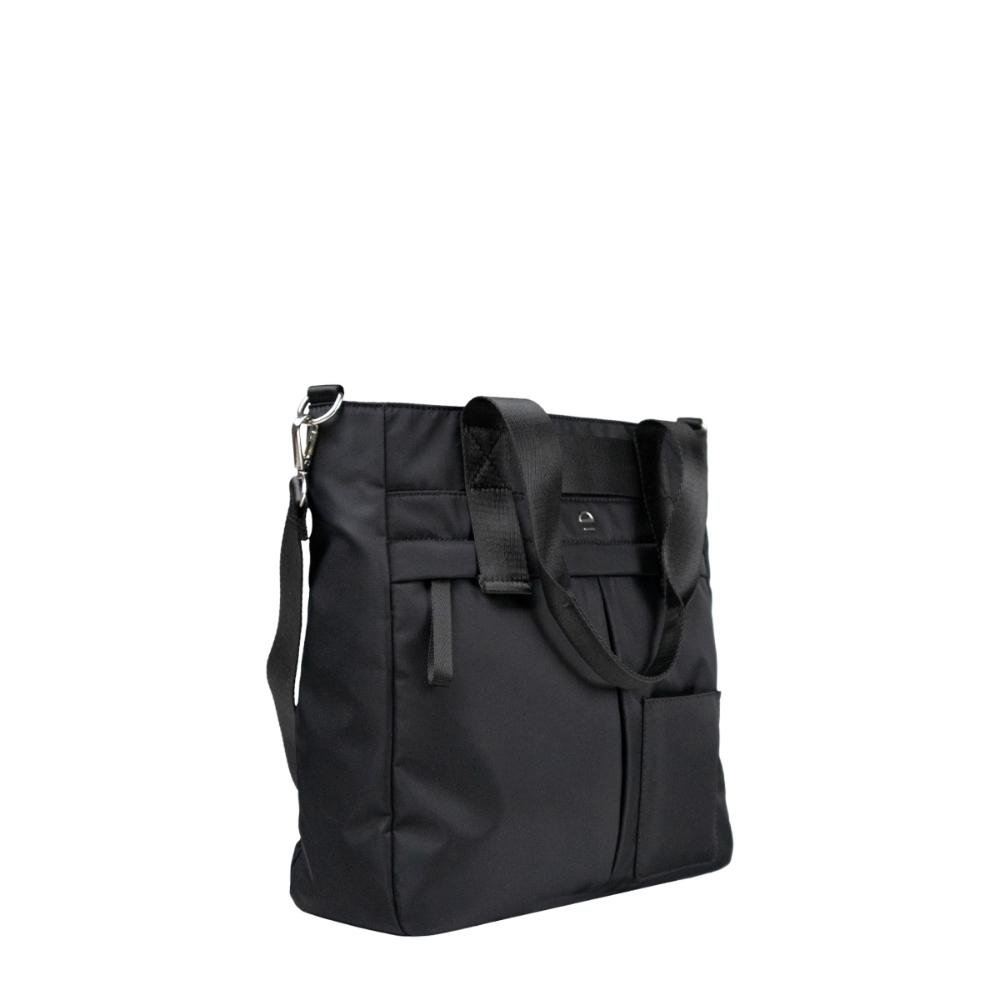 Bolsa Ombro Tote Nylon YG457 Le Postiche Preto 3