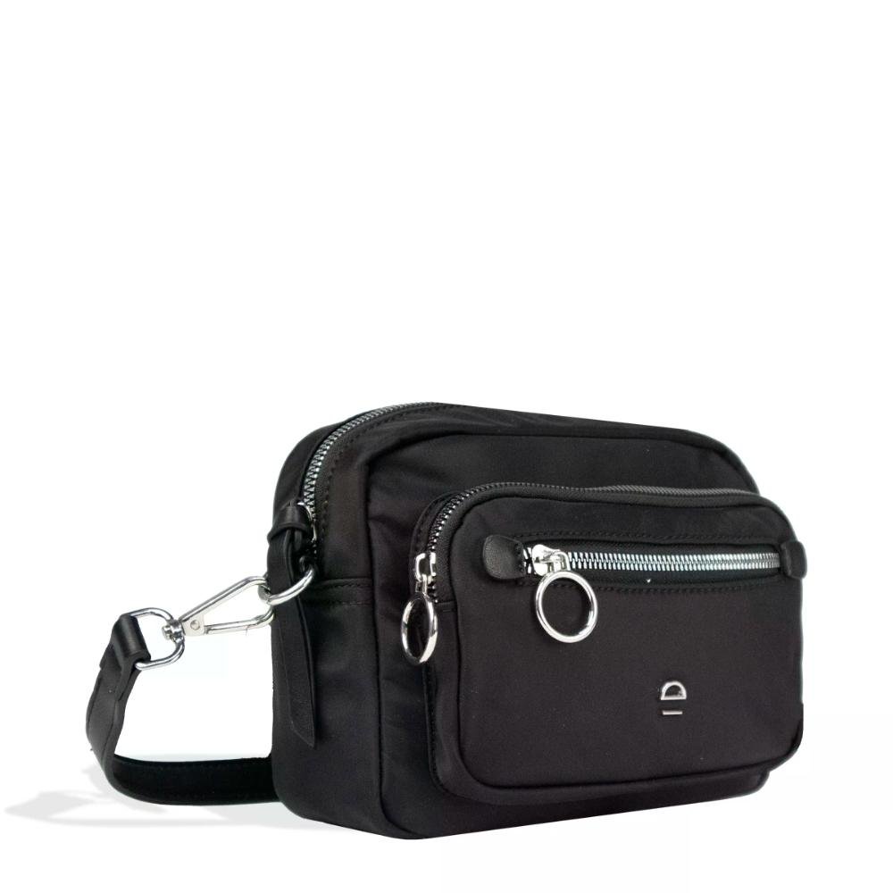 Bolsa Transversal Feminina Elegante Casual Le Postiche Preto 3