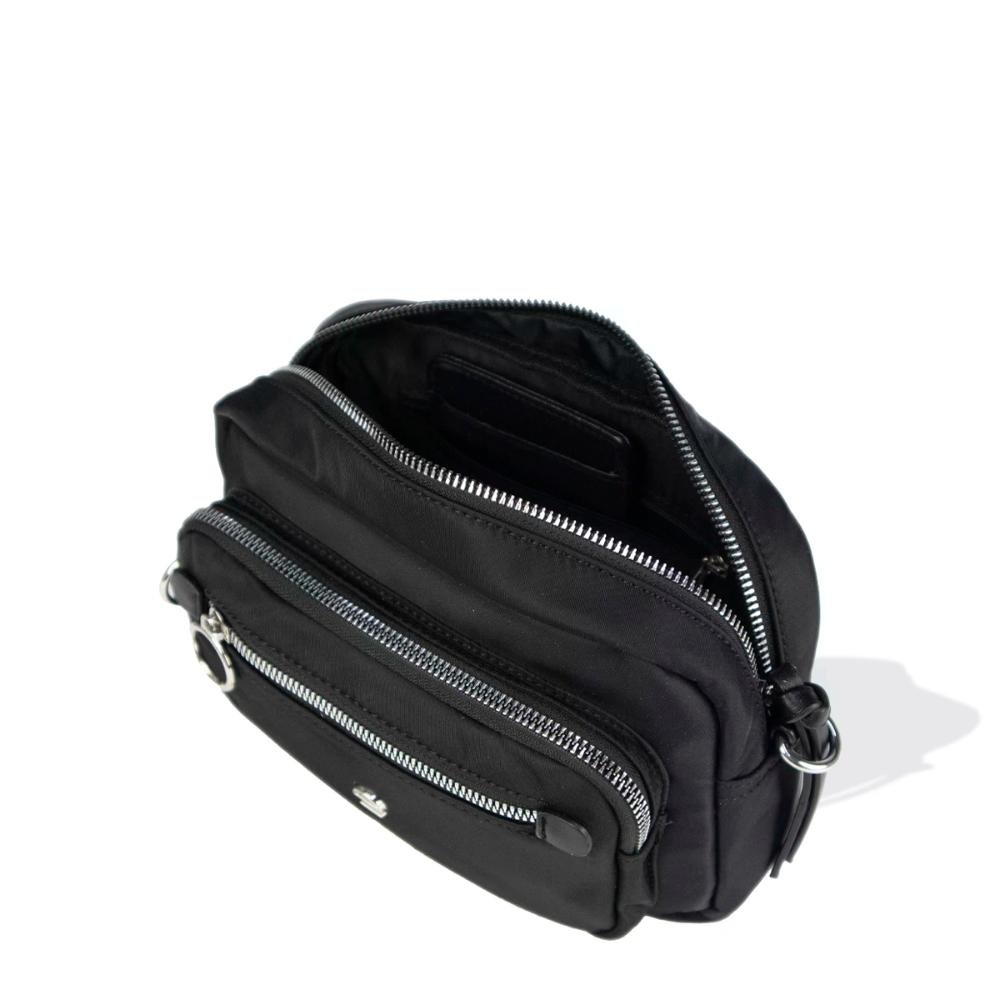 Bolsa Transversal Feminina Elegante Casual Le Postiche Preto 5