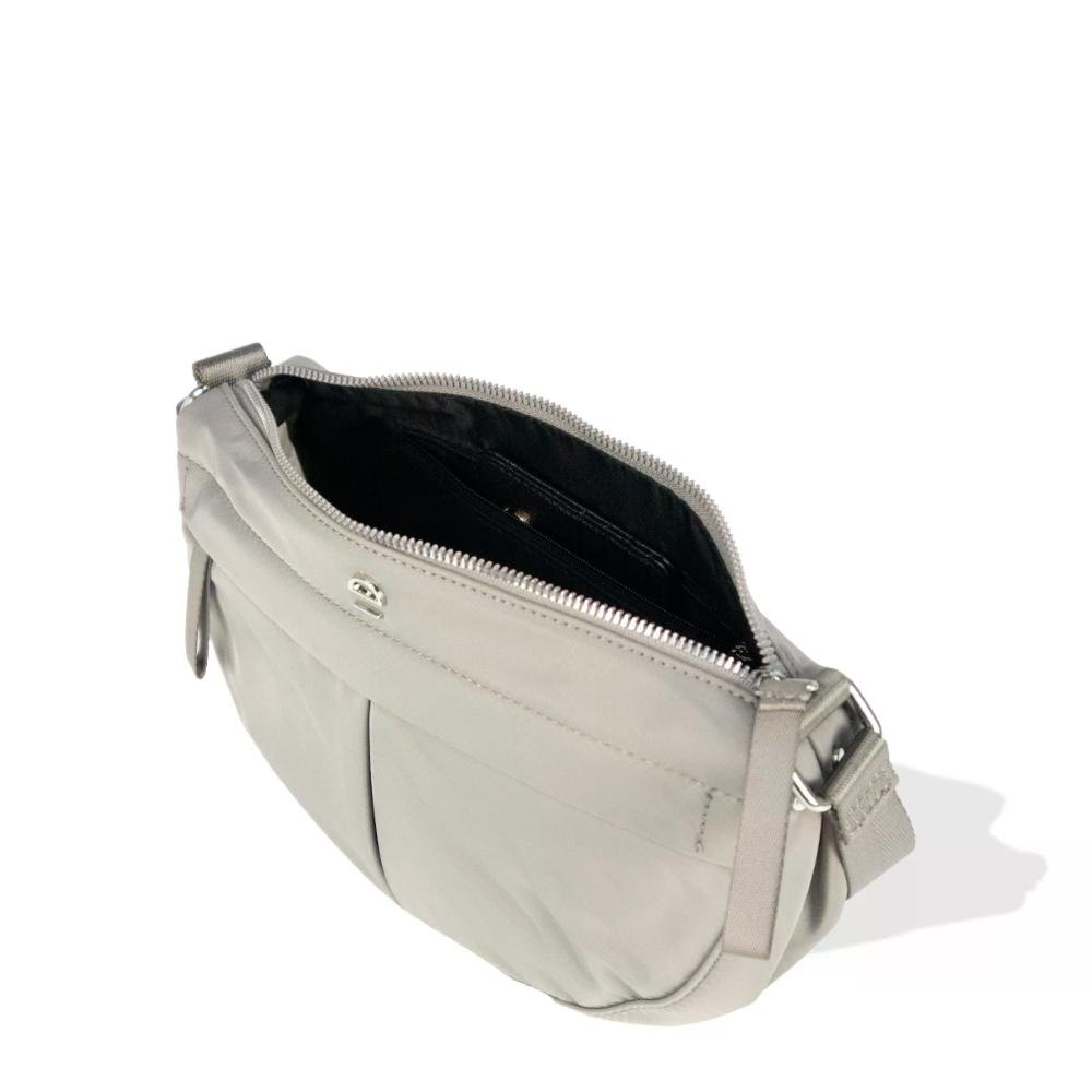 Bolsa Transversal Feminina Fashion Casual Le Postiche Bege 5