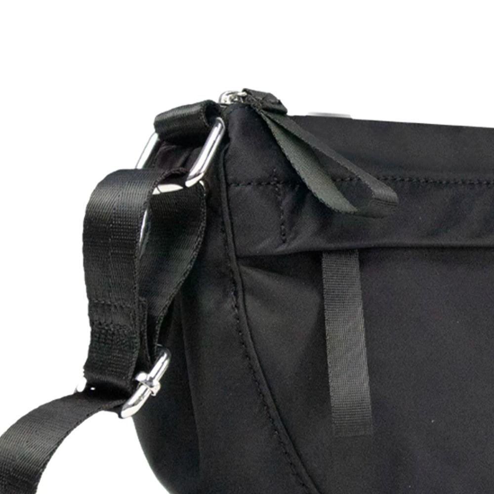 Bolsa Transversal Feminina Fashion Casual Le Postiche Preto 4