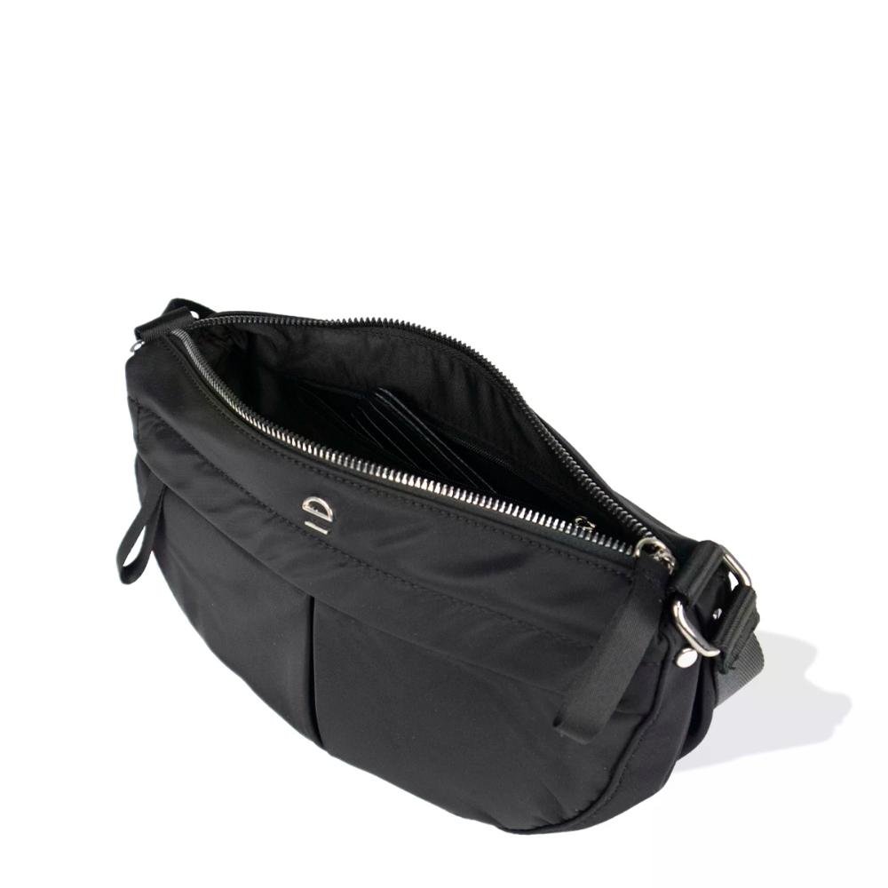 Bolsa Transversal Feminina Fashion Casual Le Postiche Preto 5