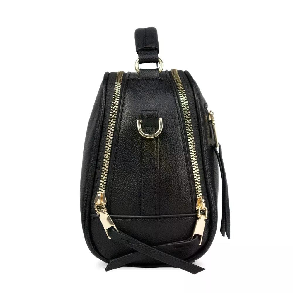 Bolsa Baú Mini Floater Moderna Le Postiche Preto 2
