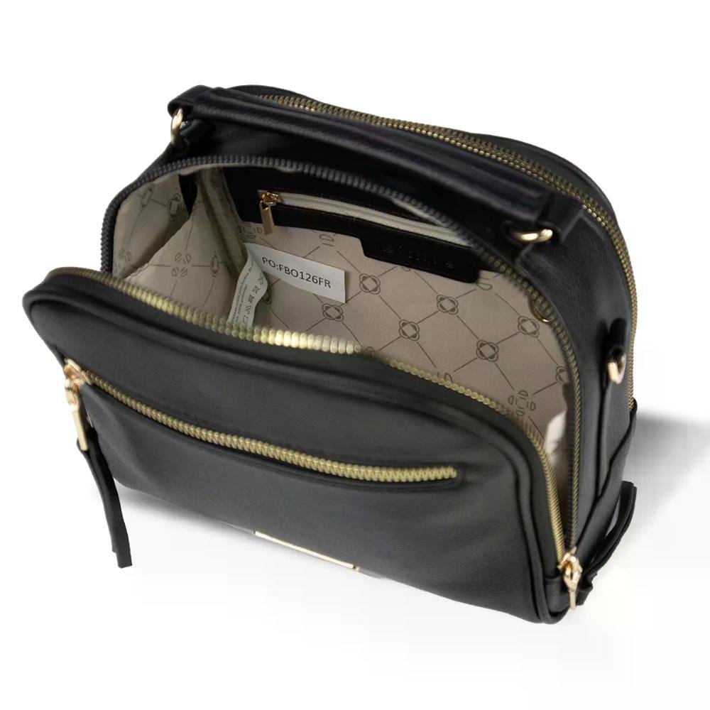 Bolsa Baú Mini Floater Moderna Le Postiche Preto 5