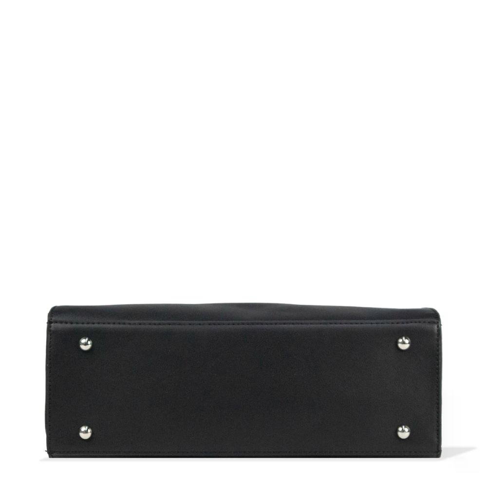 Bolsa Tote Saffiano Elegance Le Postiche Preto 5