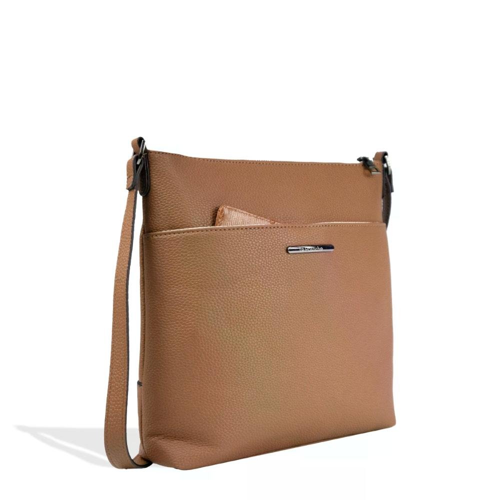 Bolsa Transversal Floater Urban Le Postiche Marrom 2