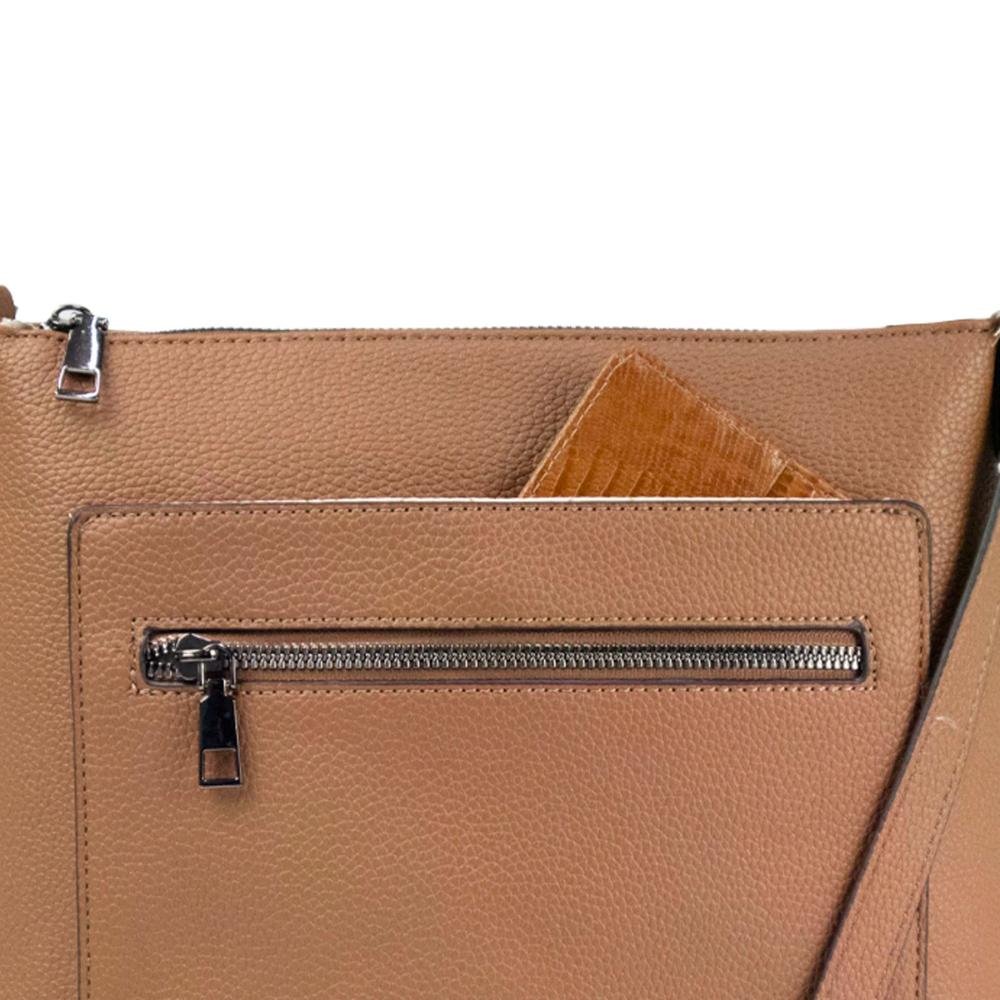 Bolsa Transversal Floater Urban Le Postiche Marrom 5