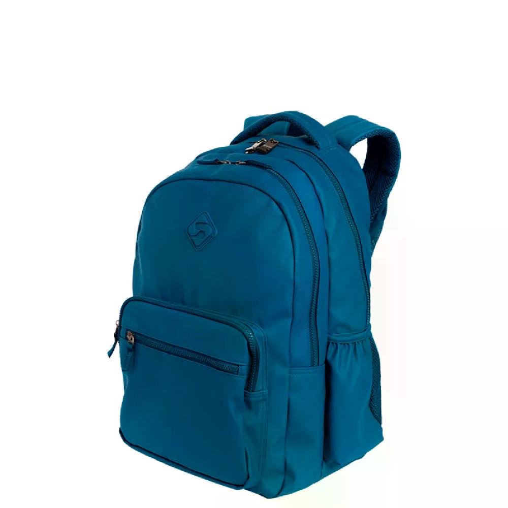 Mochila 2 Compartimentos Sestini College Hydroblock Azul Escuro 2