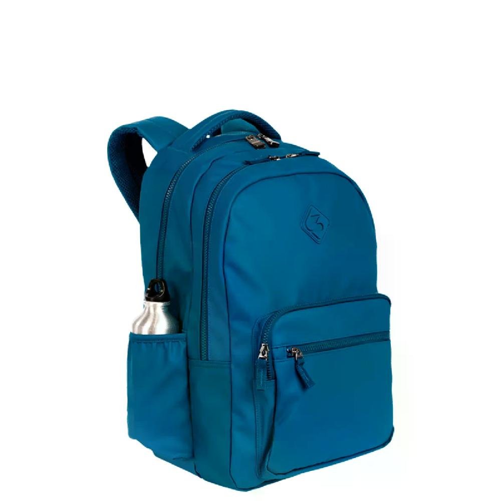 Mochila 2 Compartimentos Sestini College Hydroblock Azul Escuro 7