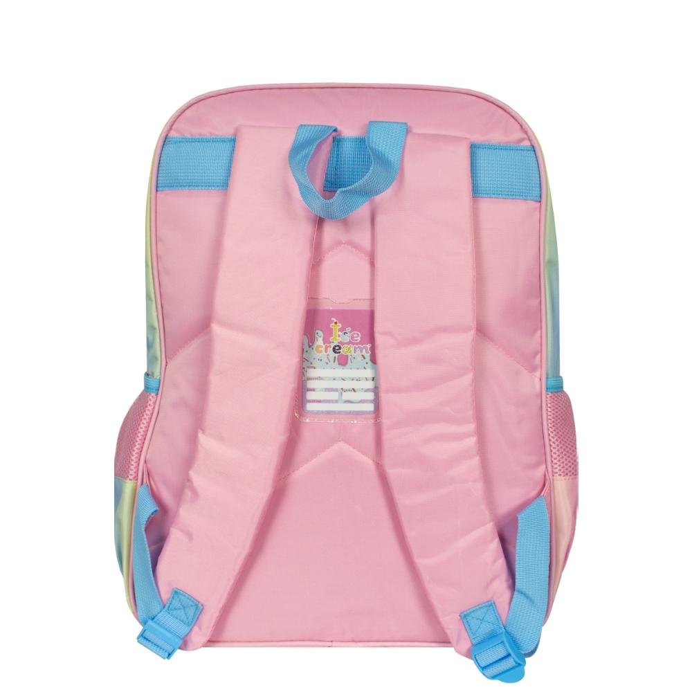 Mochila Ice Cream Infantil Luxcel Rosa 3