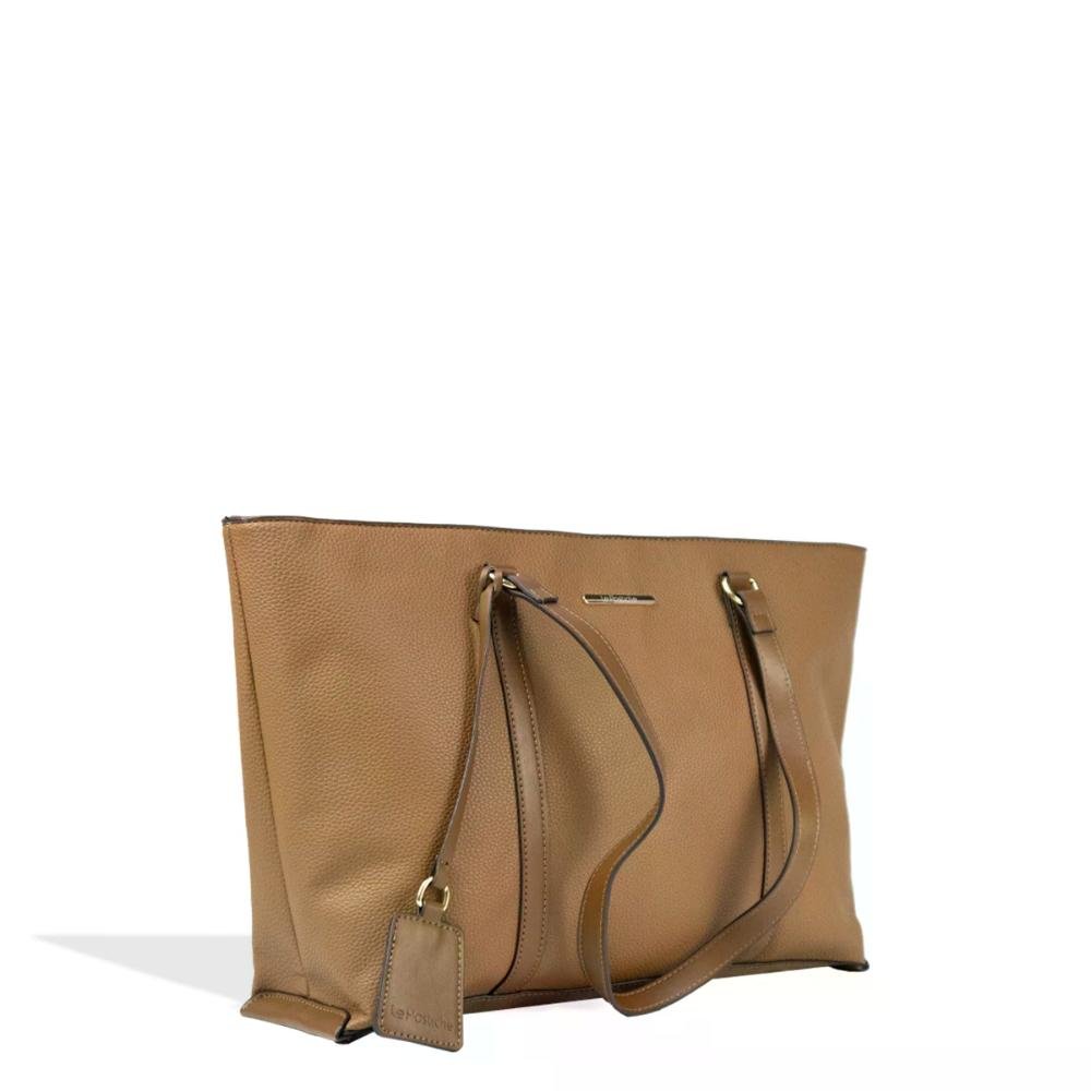Bolsa Feminina Tote Floater Classic Le Postiche Marrom 2