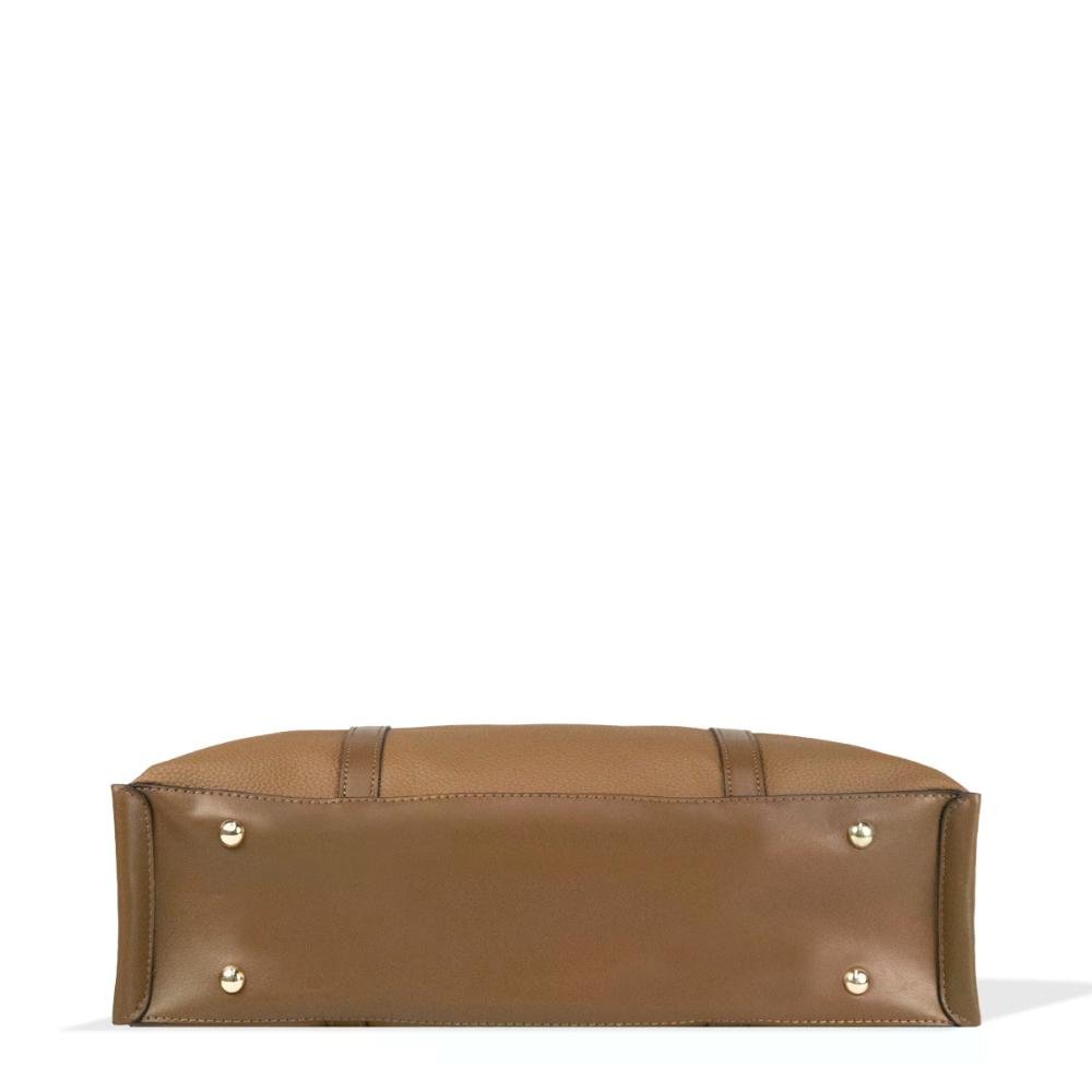Bolsa Feminina Tote Floater Classic Le Postiche Marrom 5