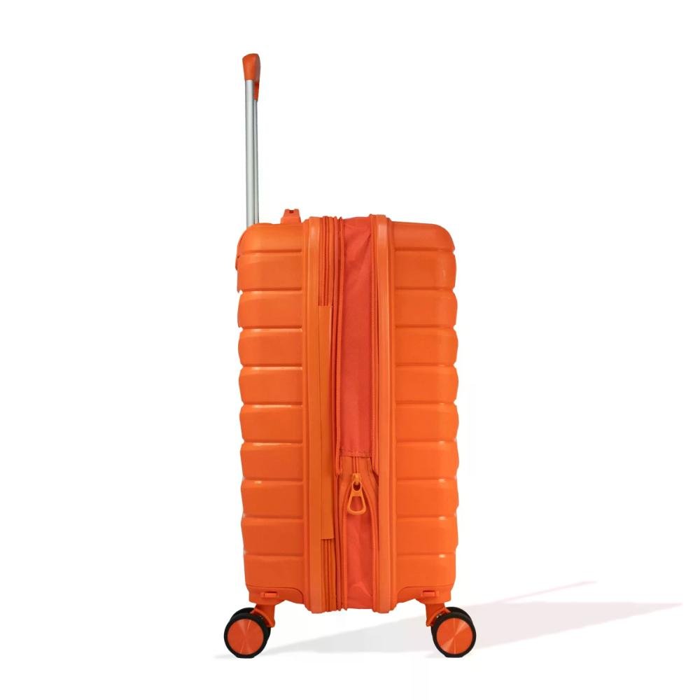 Mala Pequena de Bordo 10kg Giro 360º Amazonia Travel Blue Laranja 2