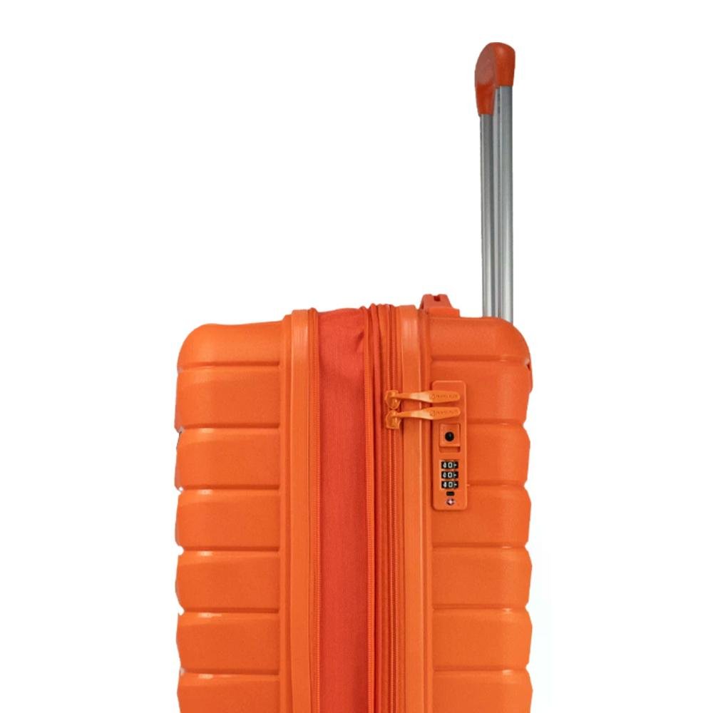 Mala Pequena de Bordo 10kg Giro 360º Amazonia Travel Blue Laranja 5