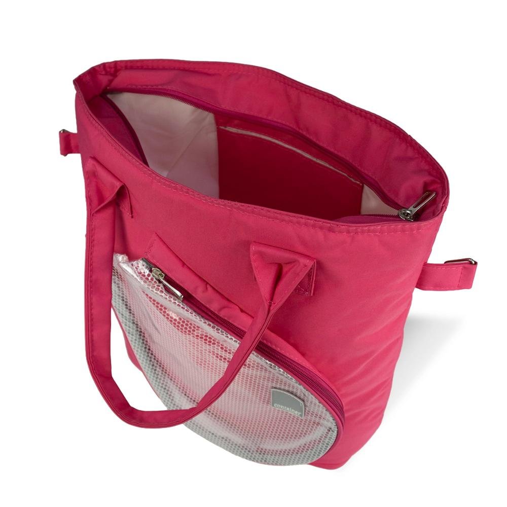 Bolsa com Porta Raquetes Esportiva Premium Dermiwil Rosa 2