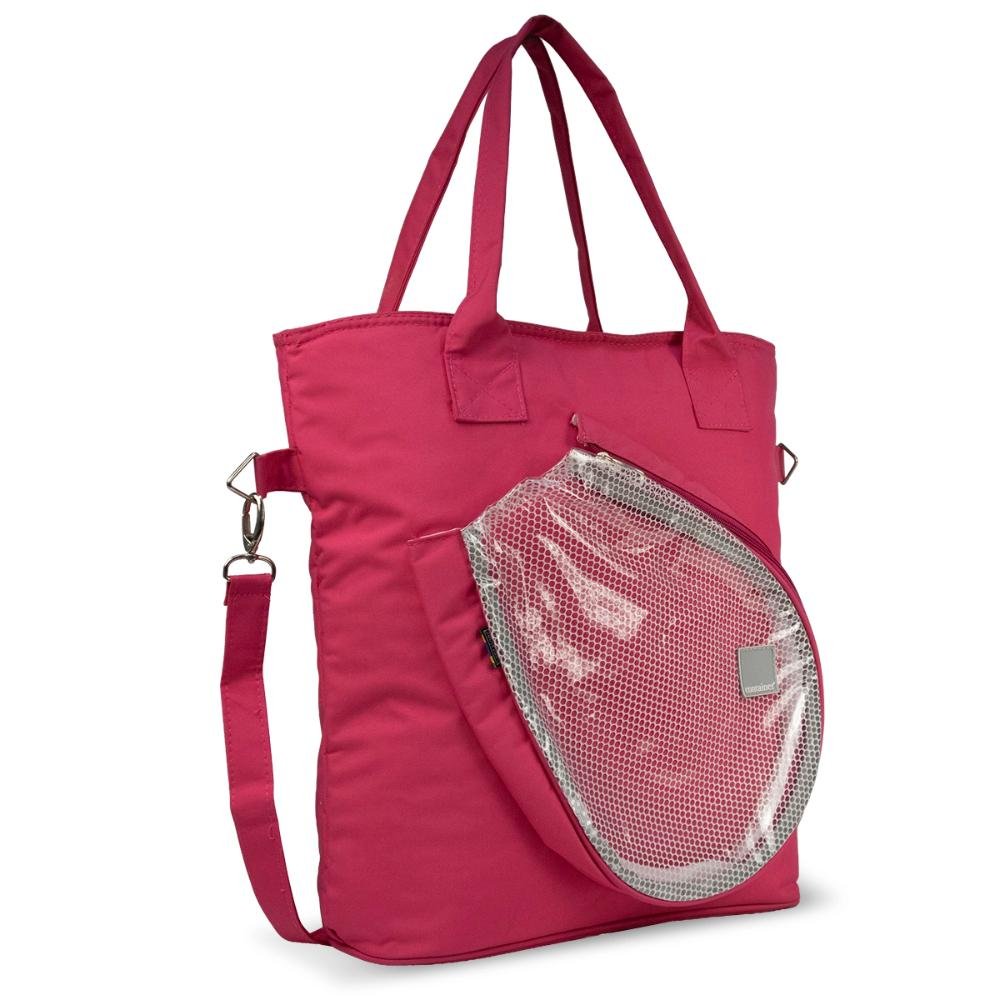 Bolsa com Porta Raquetes Esportiva Premium Dermiwil Rosa 3