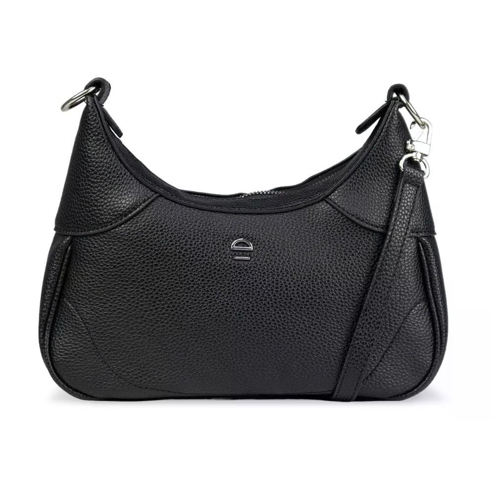 Bolsa Ombro Floater Casual Elegante Le Postiche Preto 2