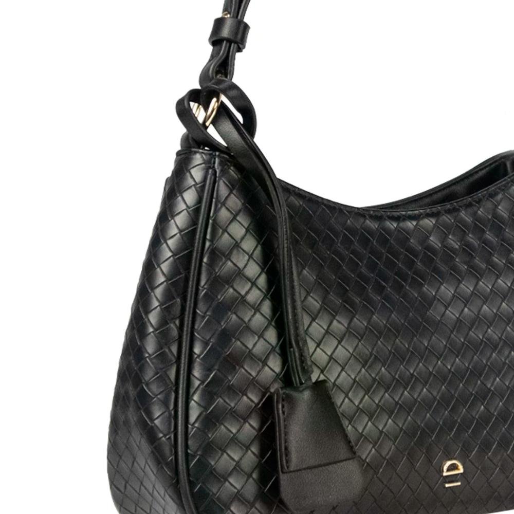 Bolsa Ombro Feminina Fashion Moderna Le Postiche Preto 4